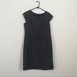The Limited: dress - grey/black
